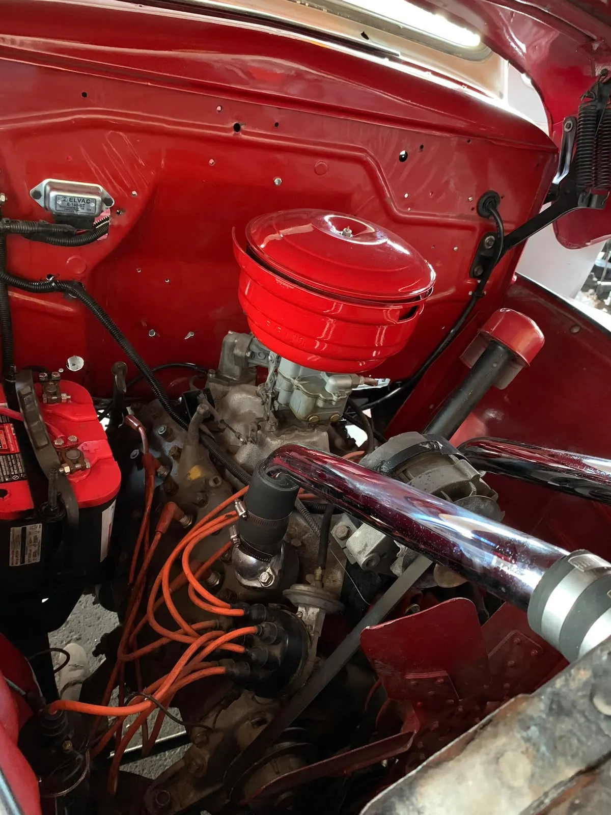 Motor Ford Pickup restaurado